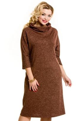 Платье 699 коричневый